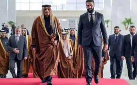 مباحثات موسعة تجمع رئيس وزراء قطر وأحمد الشرع