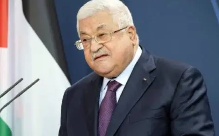 الرئيس الفلسطينى يؤكد ضرورة السماح لطواقم الصليب الأحمر بإدخال مواد الإغاثة إلى غزة دون قيود