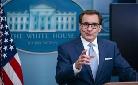 كيربي: واثقون من البدء في تنفيذ اتفاق وقف إطلاق النار بغزة يوم الأحد المقبل