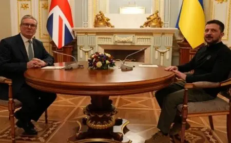 المملكة المتحدة تعلن إرسال 150 من براميل المدفعية ونظام دفاع جوى إلى أوكرانيا