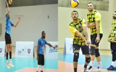 الزمالك مع السيب العمانى.. والأهلى مع بطل البحرين فى البطولة العربية للطائرة