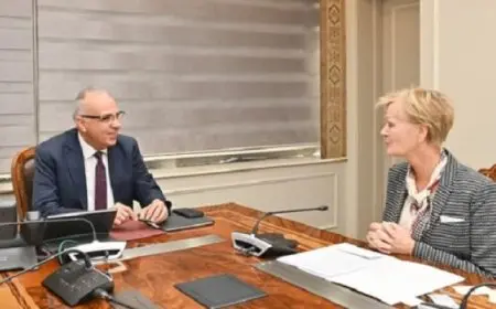 وزير الرى يلتقى سفيرة الإتحاد الأوروبى فى مصر لبحث سُبل تعزيز الشراكة المائية بين مصر والإتحاد الأوروبى