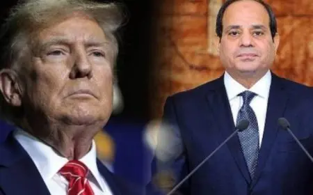 الرئيس السيسى يهنئ ترامب بمناسبة أدائه اليمين الدستورية رئيساً للولايات المتحدة الأمريكية