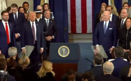 تنصيب دونالد ترمب الرئيس الـ 47 للولايات المتحدة في الكابتيول الأمريكى