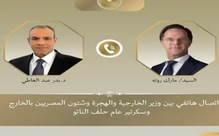 وزير الخارجية وسكرتير “الناتو” يبحثان التحديات المتصاعدة في الشرق الأوسط