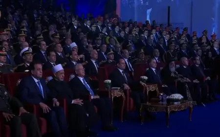 الرئيس السيسى يشهد الاحتفال بالذكرى الـ 73 لعيد الشرطة