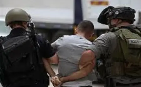 الاحتلال الاسرائيلى يعتقل 22 فلسطينيا من الضفة