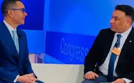 وزير الاستثمار والتجارة الخارجية يجرى حوارا مع قناة CNBC العالمية