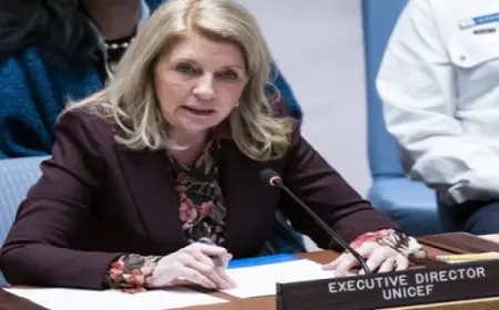 روسيا تتهم رئيسة اليونيسيف بالاهتمام بأطفال أوكرانيا أكثر من غزة