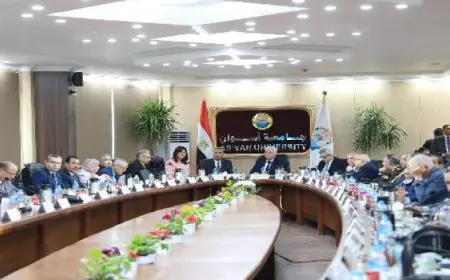 وزير التعليم العالى يترأس اجتماع المجلس الأعلى للجامعات بجامعة أسوان