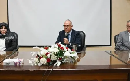 وزير الرى يفتتح معمل الذكاء الاصطناعى بمركز التدريب الإقليمى للموارد المائية و الرى