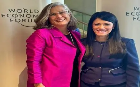 المشاط تعقد لقاءات مع رؤساء عدد من المنظمات التابعة للأمم المتحدة ضمن فعاليات دافوس