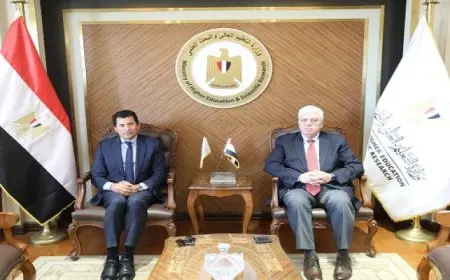 وزير التعليم العالى والبحث العلمى يترأس مجلس إدارة الاتحاد الرياضى للجامعات بحضور وزير الشباب والرياضة