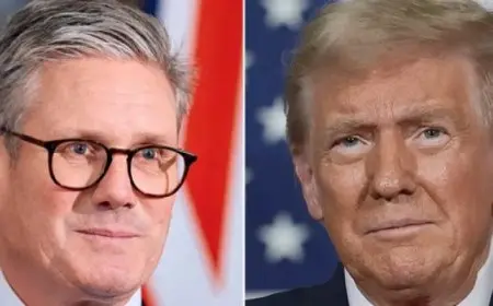 ترامب وستارمر يبحثان هاتفيا سبل تعزيز العلاقات الاقتصادية الثنائية