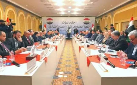 انطلاق اجتماعات الخبراء للجنة العليا “المصرية – العراقية” المُشتركة بالعاصمة بغداد