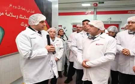 وزير الصناعة والنقل يشهد فعاليات افتتاح خط إنتاج جديد بمصنع شركة كوكاكولا بمدينة السادات