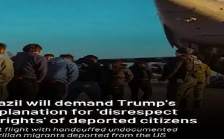 البرازيل تستدعي السفير الأمريكى بسبب معاملة المهاجرين