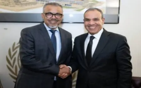 وزير الخارجية : نتطلع لتعزيز التعاون مع “الصحة العالمية” لتوفير خدمات كافية لغزة