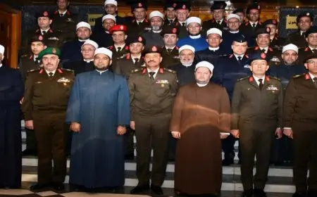 القوات المسلحة تحتفل بذكرى ليلة الإسراء والمعراج لعام 1446هـ