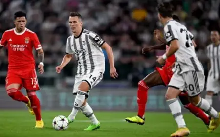 يوفنتوس يستضيف بنفيكا فى مواجهة مصيرية بدورى أبطال أوروبا