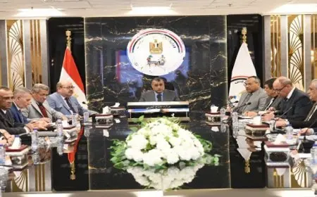 وزير الدولة للإنتاج الحربى يناقش الموازنة العامة التخطيطية للشركات والوحدات التابعة للوزارة للعام المالى ( 2025/2026 )