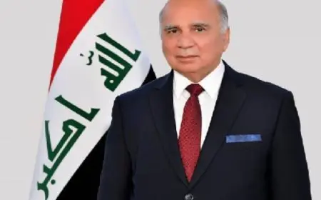 وزير خارجية العراق يؤكد رفض بلاده لأى محاولات لتهجير الشعب الفلسطينى