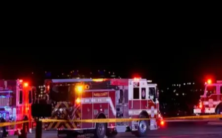 تحطم طائرة ركاب وسقوطها بنهر بوتوماك بأمريكا على متنها 60 شخص