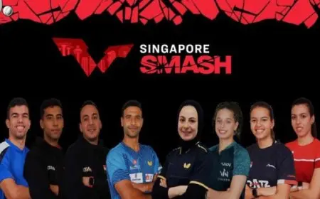انطلاق بطولة سنغافورة سماش لتنس الطاولة بمشاركة مصر