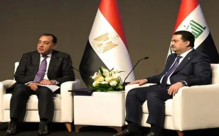 رئيسا وزراء مصر والعراق يترأسان منتدى الأعمال “معاً لإعادة الإعمار والتعاون الثلاثي”
