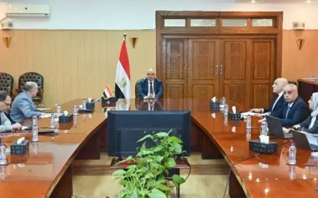 وزير الرى يتابع حالة منظومة الصرف الزراعى وأعمال وأنشطة هيئة الصرف