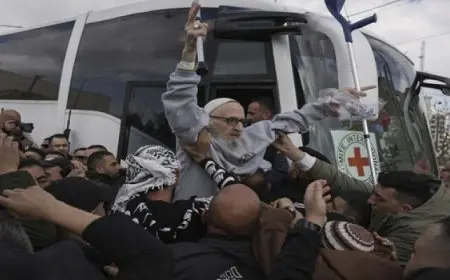 الإفراج عن 183 فلسطينيًا ضمن الدفعة الرابعة من تبادل الأسرى بين حماس وإسرائيل