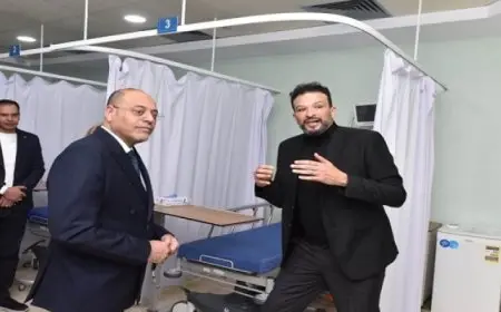 وزير العمل يشيد بجودة الخدمات الصحية المقدمة بمستشفى الناس للأطفال