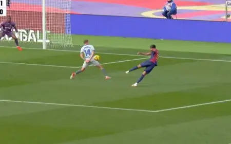 برشلونة يفوز على ديبورتيفو ألافيس بهدف نظيف بالليجا الإسبانية