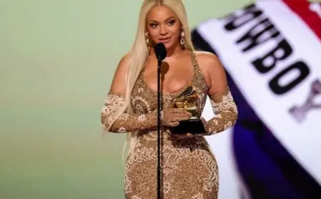 بيونسيه تفوز بأرفع جوائز جرامى للمرة الأولى بألبوم “كاوبوى كارتر”