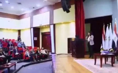 المشاط تؤكد أهمية وعى الشباب بالتحديات التى تواجه الدولة وجهود تحقيق التنمية المستدامة