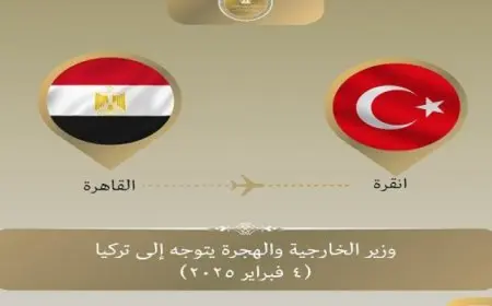 وزير الخارجية يتوجه غدا إلى تركيا فى زيارة ثنائية