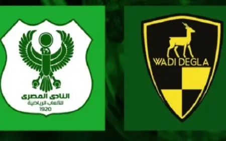 المصرى يواجه وادى دجلة فى دور الـ32 بكأس مصر