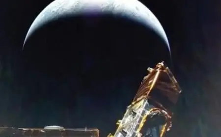 مركبة فضائية تلتقط مشهدا غير مسبوق للقمر والأرض