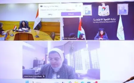 وزيرة التضامن الاجتماعى تتابع آخر مستجدات دخول المساعدات الإنسانية لأهالى قطاع غزة