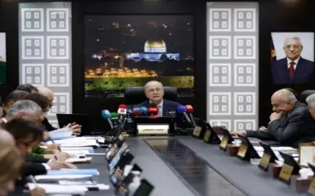 السلطة الفلسطينية تعلن تشكيل لجنة عمل لإدارة شئون قطاع غزة