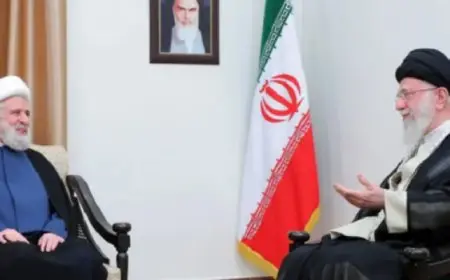 خامنئى يعيّن أمين عام حزب الله نعيم قاسم ممثلاً له فى لبنان