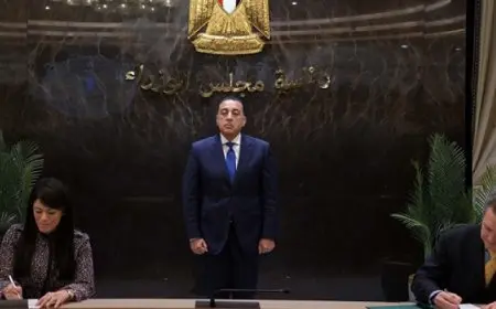 مدبولي يشهد تعاون بين وزارة التخطيط والبنك الأوروبي لإعادة الإعمار والتنمية لتنفيذ مشروعات القطاعين العام والخاص