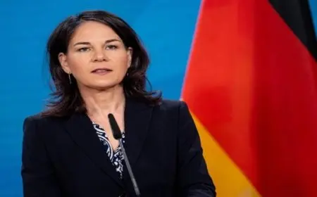 وزيرة الخارجية الألمانية تؤكد أن قطاع غزة ملك للفلسطينيين