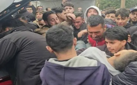 استشهاد 4 فلسطينيين برصاص الاحتلال الإسرائيلى فى قطاع غزة