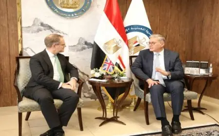 وزير البترول يبحث سبل تعزيز التعاون مع بريطانيا
