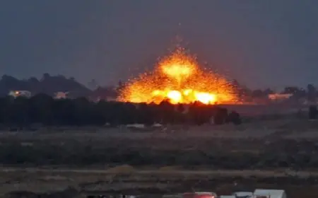 إسرائيل تهاجم مستودعات للذخيرة شمال درعا فى سوريا