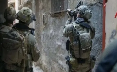قوات الاحتلال تقتحم قريتين غربى رام الله فى الضفة الغربية