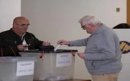 بدء التصويت بالانتخابات التشريعية فى كوسوفو