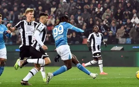 نابولى يواجه أودينيزى لتوسيع الفارق مع الإنتر فى صدارة الدورى الإيطالى