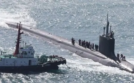 سول: وصول غواصة أمريكية نووية إلى “بوسان” لتجديد الإمدادات